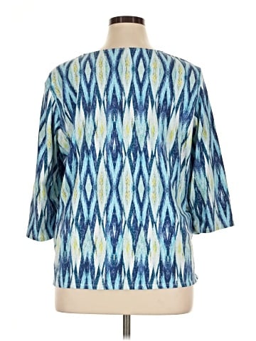 Alfred Dunner 3/4 Sleeve Blouse (view 2)