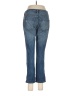 Ann Taylor LOFT 100% Cotton Hearts Blue Jeans Size 28 waist (estimated) - photo 2