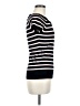 BCX Stripes Black Short Sleeve Turtleneck Size M - photo 4