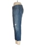 Ann Taylor LOFT 100% Cotton Hearts Blue Jeans Size 28 waist (estimated) - photo 5