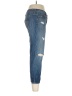 Ann Taylor LOFT 100% Cotton Hearts Blue Jeans Size 28 waist (estimated) - photo 4