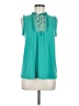 Express Teal Sleeveless Blouse Size M - photo 1