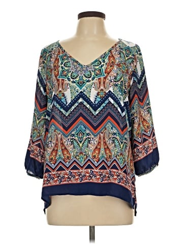 Renee C. 3/4 Sleeve Blouse (view 1)