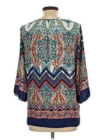 Renee C. 3/4 Sleeve Blouse (view 2)