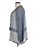 Calypso St. Barth Blue 3/4 Sleeve Blouse Size Lg (2) - photo 5