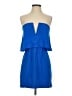 BCBGMAXAZRIA Blue Cocktail Dress Size 4 - photo 1