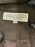 Larry Levine 100% Polyester Gray Coat Size 8 - photo 6
