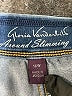 Gloria Vanderbilt Solid Blue Jeans Size 16 - photo 4