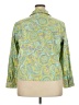Coldwater Creek Paisley Green Jacket Size 2X (estimated) - photo 2