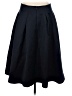 Dunnes 100% Polyester Solid Black Formal Skirt Size 8 - photo 2