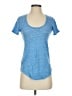 J.Crew 100% Linen Blue Active T-Shirt Size XXS - photo 1
