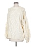 Entro 100% Acrylic Ivory Pullover Sweater Size S - photo 1
