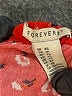Forever 21 100% Rayon Hearts Red Casual Skirt Size XS - photo 4
