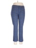 Free People Plaid Blue Casual Pants Size 12 - photo 1