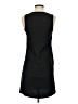 H&M 100% Polyester Chevron-herringbone Black Cocktail Dress Size 4 - photo 2