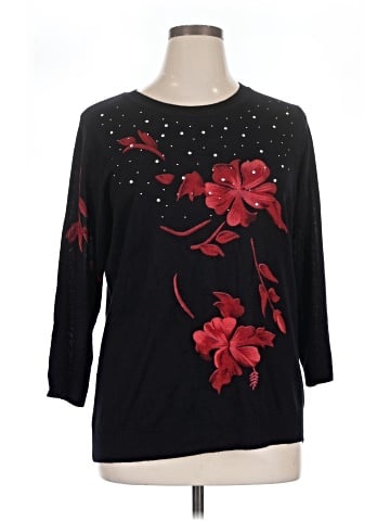 Rebecca Malone Pullover Sweater (view 1)