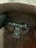 Eileen Fisher 100% Leather Brown Blazer Size S - photo 6
