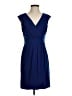 Vince Camuto Solid Blue Cocktail Dress Size 4 - photo 1