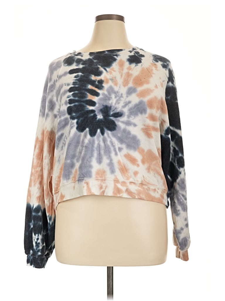 Pre-owned Flirtitude Long Sleeve T-shirt In Tan