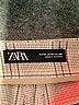 Zara Plaid Gray Dress Pants Size M - photo 7