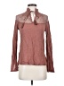 Free People Brown Long Sleeve Blouse Size XS - photo 1