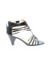 Nine West 100% Leather Gray Heels Size 8 - photo 1