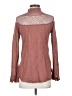Free People Brown Long Sleeve Blouse Size XS - photo 2