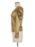 Shein Metallic Gold 3/4 Sleeve T-Shirt Size 6 - photo 5