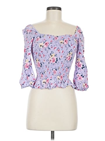 Crave Fame By Almost Famous 3/4 Sleeve Top (view 1)
