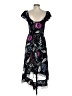 Express 100% Rayon Paisley Black Cocktail Dress Size S - photo 2