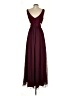 Speechless 100% Polyester Burgundy Cocktail Dress Size 5 - photo 2