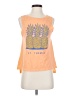 Roxy Orange Sleeveless T-Shirt Size S - photo 1