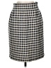 Rafaella Houndstooth Blue Formal Skirt Size 4 - photo 1