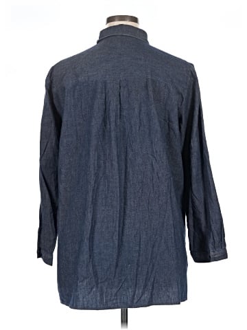 Eileen Fisher Long Sleeve Button-Down Shirt (view 2)