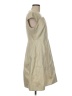 Halston Heritage 100% Polyurethane Metallic Tan Cocktail Dress Size 8 - photo 4