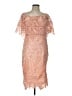 Gianni Bini 100% Polyester Pink Cocktail Dress Size L - photo 1