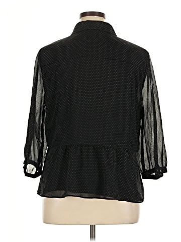 JM Collection 3/4 Sleeve Blouse (view 2)