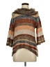 7 For All Mankind Brown Poncho Size L - photo 1