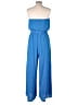 She + Sky Solid Blue Jumpsuit Size M - photo 2