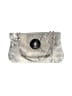 DKNY 100% Leather Metallic Silver Gold Leather Shoulder Bag One size - photo 1