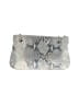 DKNY 100% Leather Metallic Silver Gold Leather Shoulder Bag One size - photo 3