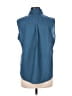 Unbranded 100% Polyester Blue Sleeveless Blouse Size 9 - photo 2