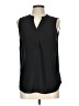 Timing 100% Polyester Black Sleeveless Blouse Size L - photo 1