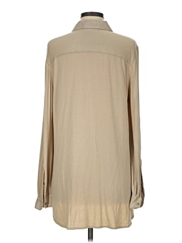 Calvin Klein Long Sleeve Button-Down Shirt (view 2)