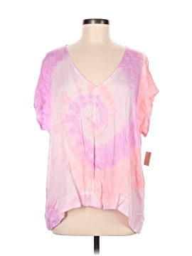 River + Sky Short Sleeve Blouse