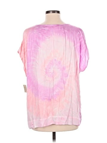 RIVER + SKY Short Sleeve Blouse (view 2)