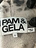 Pam & Gela 100% Cotton Floral Silver Sweatshirt Size S - photo 7