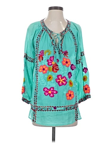 Lula Soul 3/4 Sleeve Blouse (view 1)