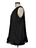 IMAN 100% Polyester Black Sleeveless Blouse Size L - photo 5