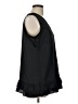 IMAN 100% Polyester Black Sleeveless Blouse Size L - photo 4